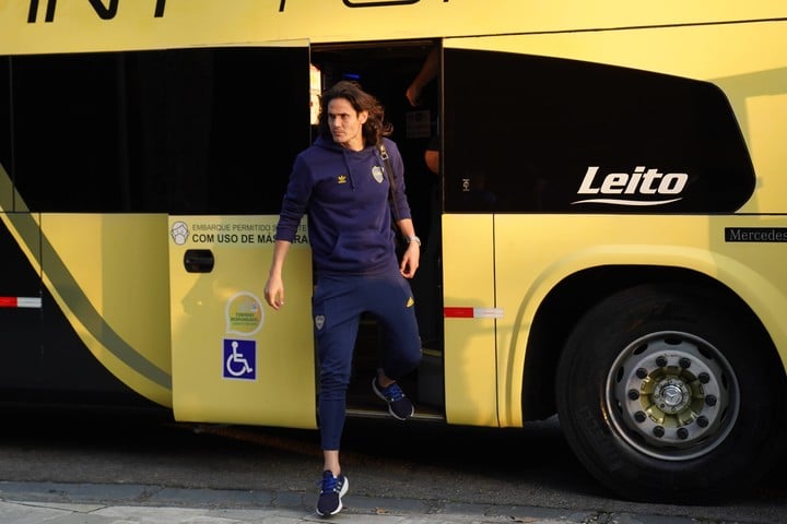 Edinson Cavani tiene una deuda con el gol. (Fernando De la Orden, enviado especial)