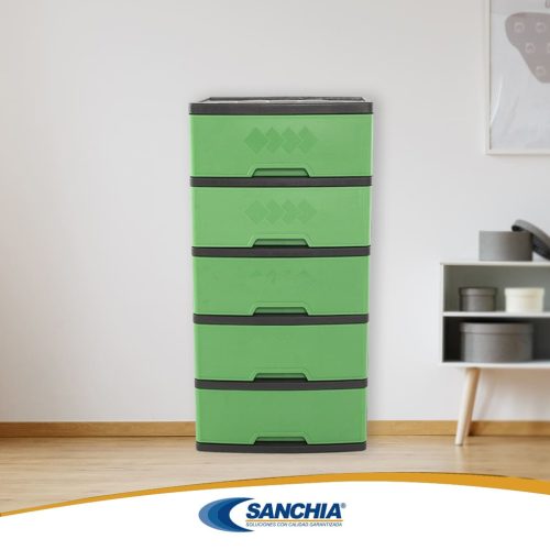 Gaveteros plásticos modernos fabricados por Sanchia: tendencias de diseño en Guatemala